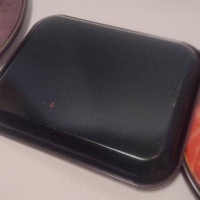 Set of Three Vintage Reproduction Metal Coca-Cola Trays circa 1973 Choice B