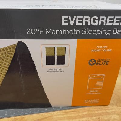 Teton Evergreen Mammoth Sleeping Bag
