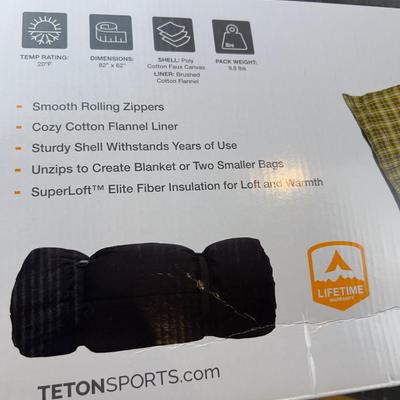Teton Evergreen Mammoth Sleeping Bag