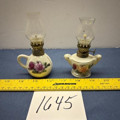 Miniature Oil Lamps