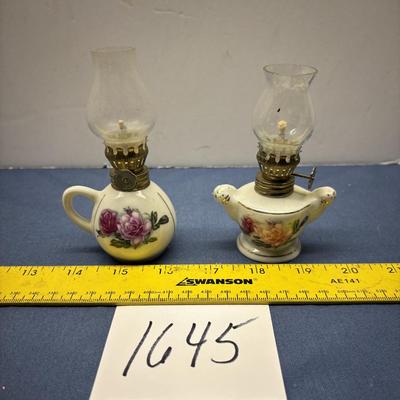 Miniature Oil Lamps