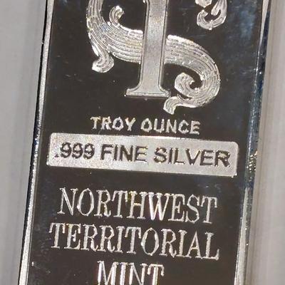 1 Troy Ounce Silver Bar