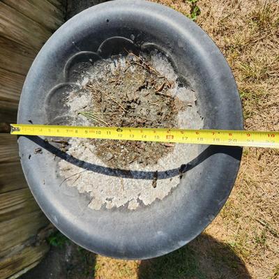 Heavy Metal Bird Bath