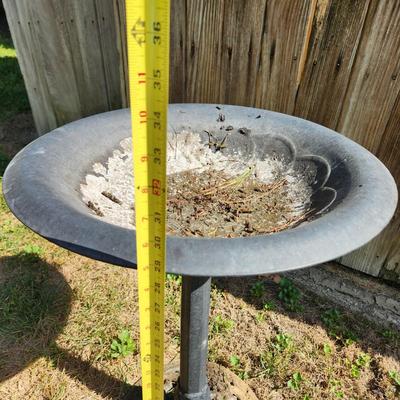 Heavy Metal Bird Bath