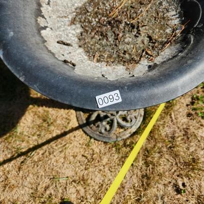 Heavy Metal Bird Bath