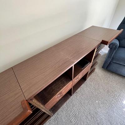 Asian Double Sided Rolling Dry Bar With Carved Design (LR-RG)