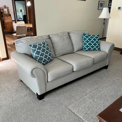 Ashley Furniture Leather Sofa (LR-RG)