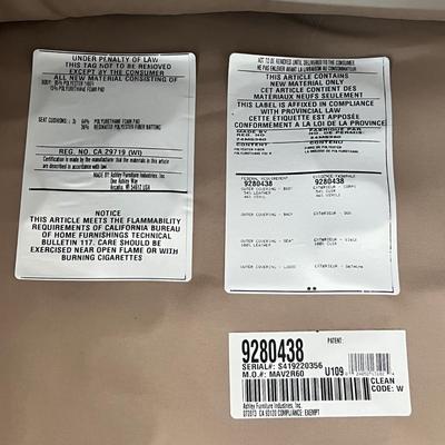 Ashley Furniture Leather Sofa (LR-RG)