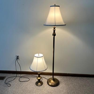 Matching Floor & Table Lamps (LR-RG)