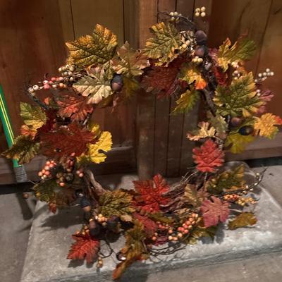 Three wreaths
