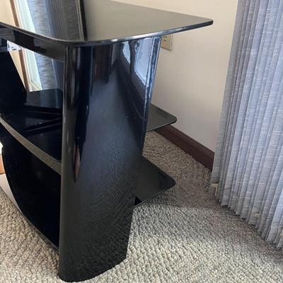 Sauder Glass & Metal TV Stand (D-MG)