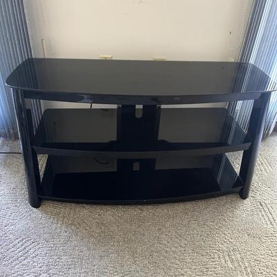 Sauder Glass & Metal TV Stand (D-MG)