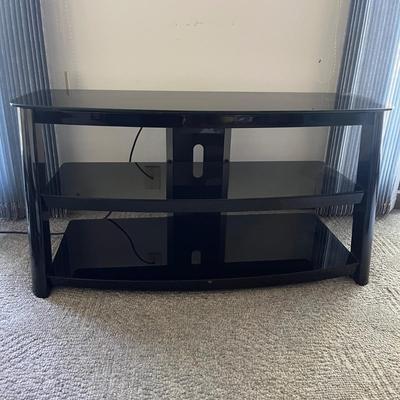 Sauder Glass & Metal TV Stand (D-MG)