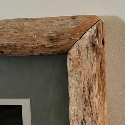 Ann Sproul Signed Watercolor in Rustic Frame - “Continental Mountains, Cave Creek” (LR-RG)