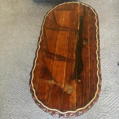 Solid Wood Coffee Table (D-MG)