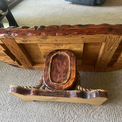 Solid Wood Coffee Table (D-MG)