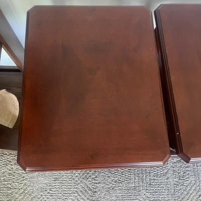Pair of Bombay Company Wooden Side Tables (D-MG)