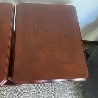 Pair of Bombay Company Wooden Side Tables (D-MG)