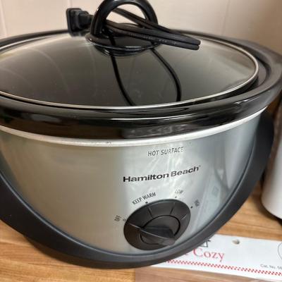 Crockpot, bread maker & more