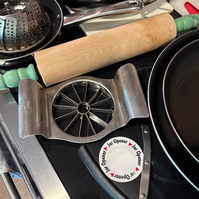 Kitchen pans, cutting boards & more
