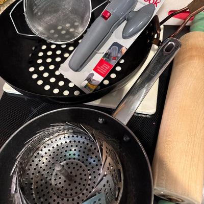 Kitchen pans, cutting boards & more