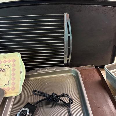 Bakeware, griddle, granite cutting board