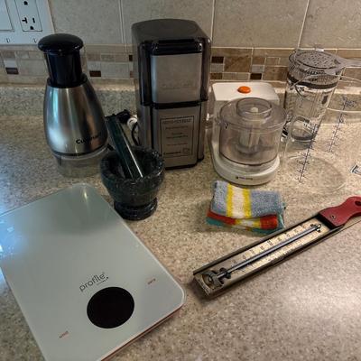 Mortar and pestle, candy thermometer, appliances are more