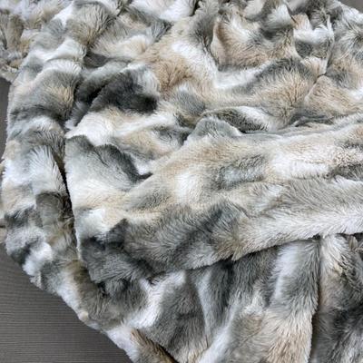 Luxe Minky Throw Blanket New