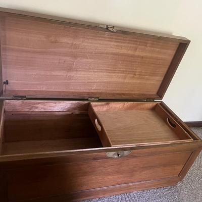 Cedar Lined Wooden Chest (PB-MG)