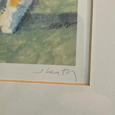 “Purr Purr Platter” Signed/Numbered Jonathan Heath Print (LR-RG)