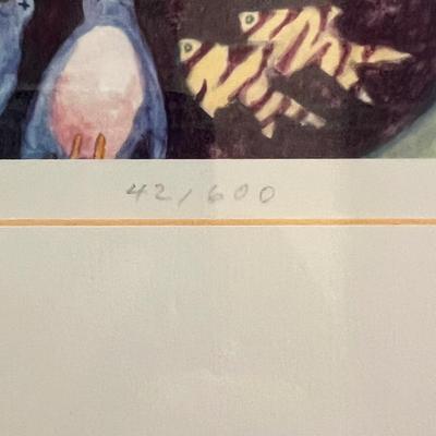 “Purr Purr Platter” Signed/Numbered Jonathan Heath Print (LR-RG)