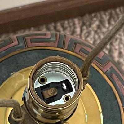 Two Ceramic Table Lamps (PB-MG)