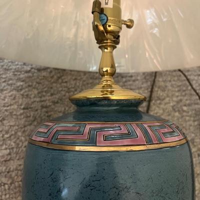 Two Ceramic Table Lamps (PB-MG)