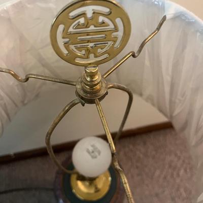 Two Ceramic Table Lamps (PB-MG)