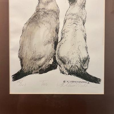 Limited Edition Print by Nancy Chien Eriksen “Two” (LR-RG)