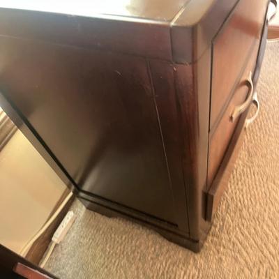 Pair of Four Drawer Nightstands (PB-MG)