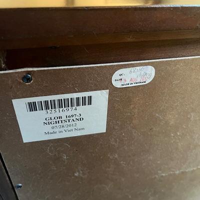 Pair of Four Drawer Nightstands (PB-MG)