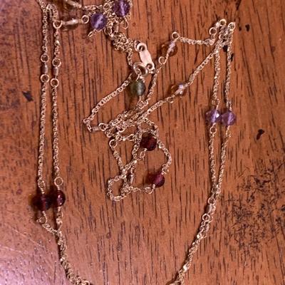 14k Yellow Gold Necklace - 5.1 grams