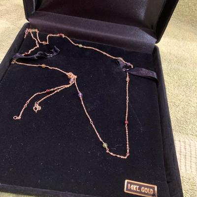 14k Yellow Gold Necklace - 5.1 grams
