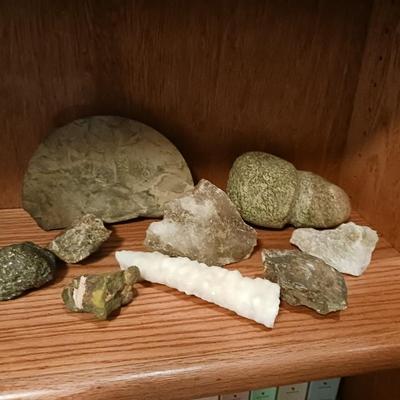MANY DIFFERENT ROCKS OF ALL SHAPES AND SIZES