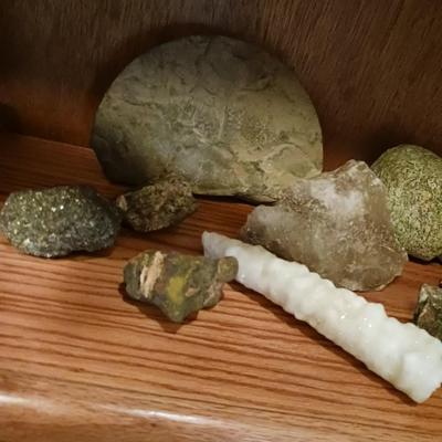 MANY DIFFERENT ROCKS OF ALL SHAPES AND SIZES