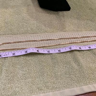 14k Gold 20” Necklace - 6.2 grams