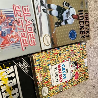 Nintendo games in the box