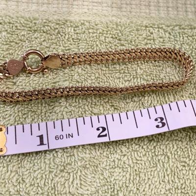 8” Yellow Eterna Gold 14k Bracelet - 6.7 grams