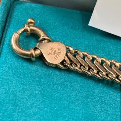 8” Yellow Eterna Gold 14k Bracelet - 6.7 grams