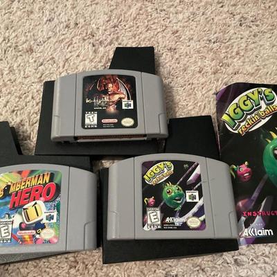 3 Nintendo 64 games