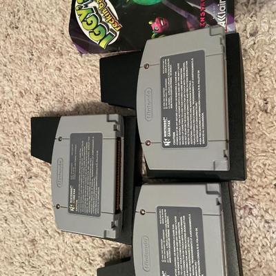 3 Nintendo 64 games
