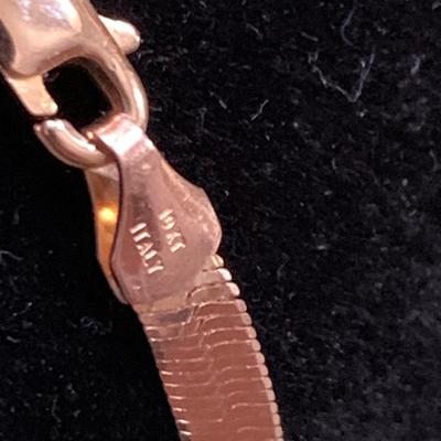 8” Yellow Gold Bracelet 14k/10k - 3.1 grams