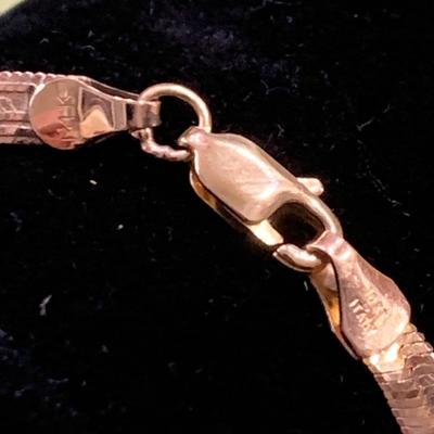 8” Yellow Gold Bracelet 14k/10k - 3.1 grams