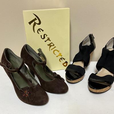 Restricted and Adrienne Vittadini Heels, size 9